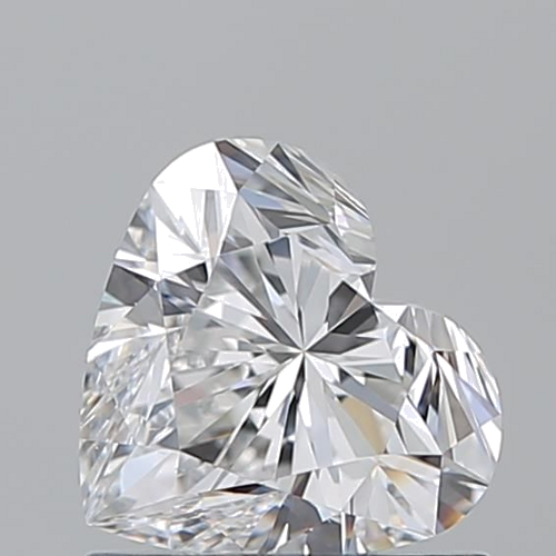 1.01 carat E-VS1 Natūralus Heart Deimantas (1)