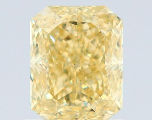 1.09 carat Fancy Yellow-VS2 Natūralus Radiant Deimantas (1)