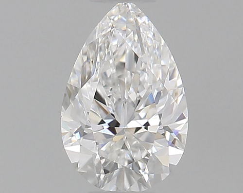 0.3 carat E-VVS1 Natūralus Pear Deimantas (1)