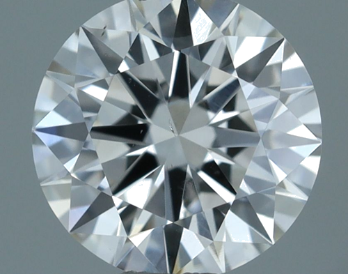 0.51 carat K-SI1 Excellent cut Natūralus Round Deimantas (1)