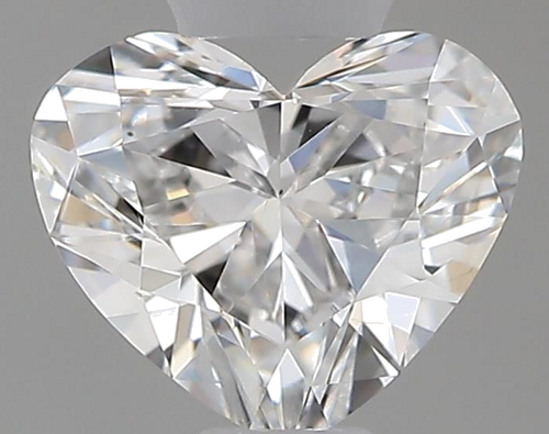 0.43 carat D-VS1 Natūralus Heart Deimantas (1)