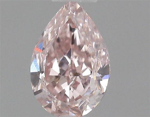 0.2 carat Fancy Pink-VS2 Natūralus Pear Deimantas (1)