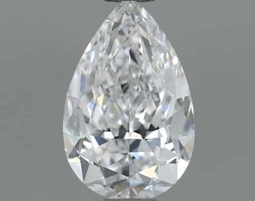 0.91 carat E-VVS1 Natūralus Pear Deimantas (1)