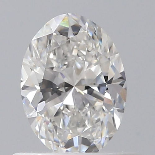 0.52 carat F-SI1 Natūralus Oval Deimantas (1)