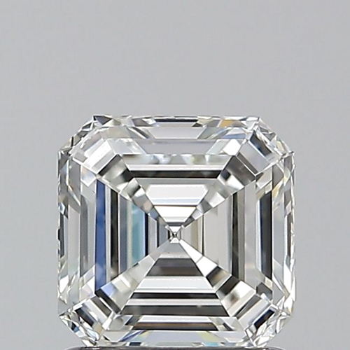 1.01 carat G-VS1 Natūralus Asscher Deimantas (1)