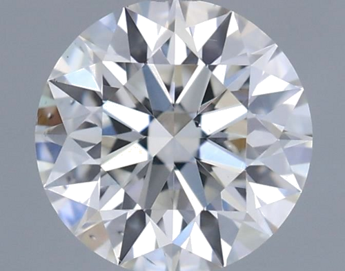 0.45 carat G-SI1 Excellent cut Natūralus Round Deimantas (1)