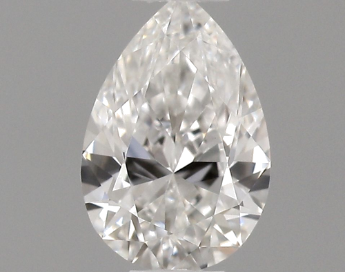 0.28 carat F-VVS1 Natūralus Pear Deimantas (1)