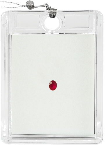 0,17 ct. Ruby Oval F.H (1)