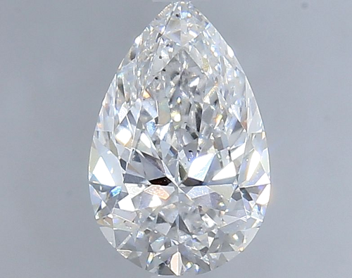 1.03 carat D-SI1 Natūralus Pear Deimantas (1)