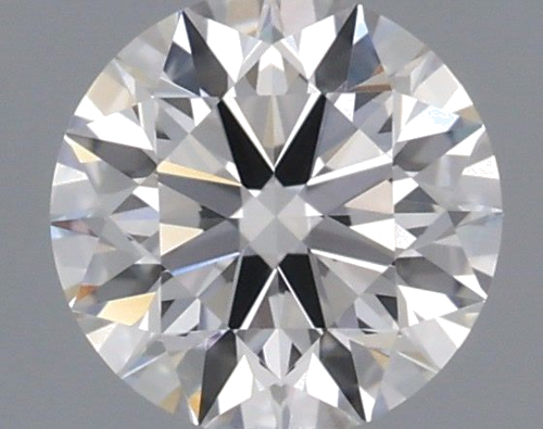 0.38 carat H-VVS1 Excellent cut Natūralus Round Deimantas (1)