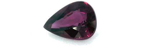 3.09 carat PINK Pear Garnet (1)