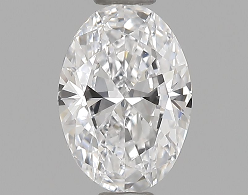 0.45 carat D-VVS1 Natūralus Oval Deimantas (1)