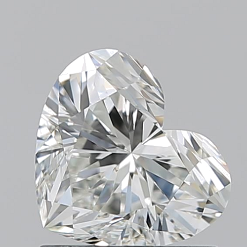 1.05 carat I-VS2 Natūralus Heart Deimantas (1)