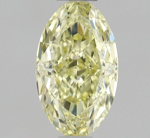 0.62 carat Fancy Yellow-VVS2 Natūralus Oval Deimantas (1)