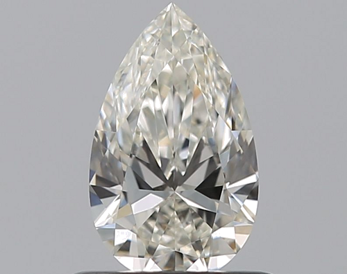 0.53 carat I-VVS1 Natūralus Pear Deimantas (1)