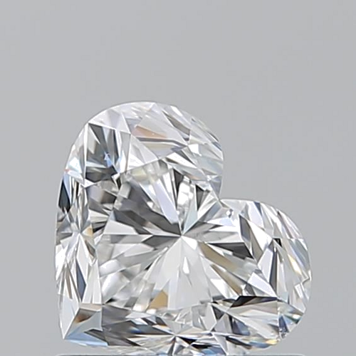1.01 carat F-VS2 Natūralus Heart Deimantas (1)