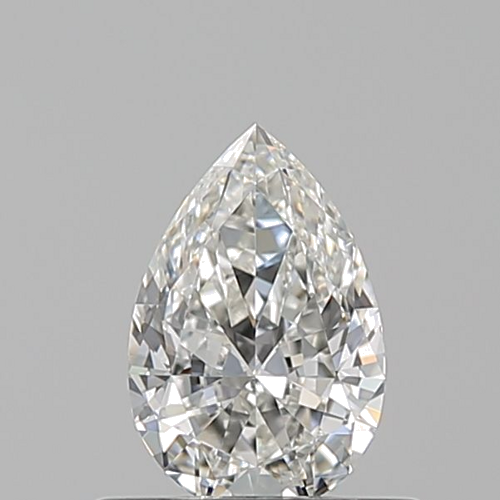 0.53 carat G-IF Natūralus Pear Deimantas (1)