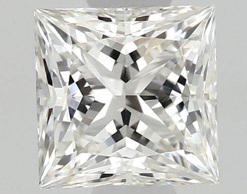 0.56 carat I-VS1 Natūralus Princess Deimantas (1)