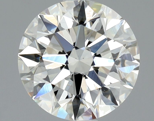 1.29 carat I-SI1 Excellent cut Natūralus Round Deimantas (1)