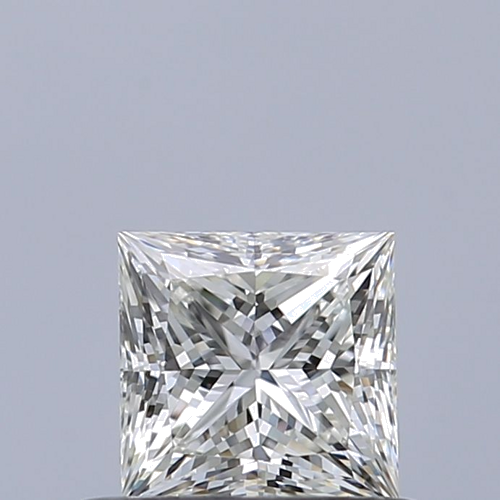 0.5 carat I-VVS2 Natūralus Princess Deimantas (1)