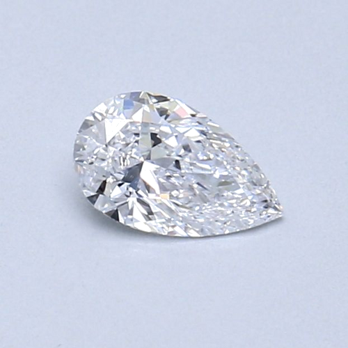 0.31 carat D-SI1 Natūralus Pear Deimantas (1)