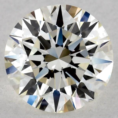 0.49 carat K-VS1 Excellent cut Natūralus Round Deimantas (1)