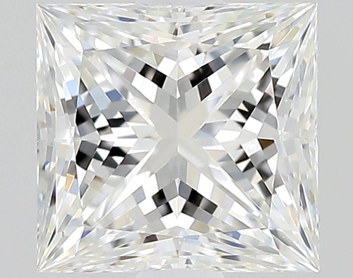 0.61 carat F-VS1 Natūralus Princess Deimantas (1)