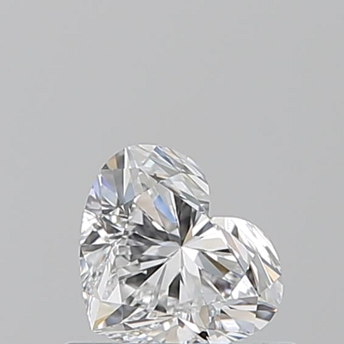0.52 carat E-VS2 Natūralus Heart Deimantas (1)