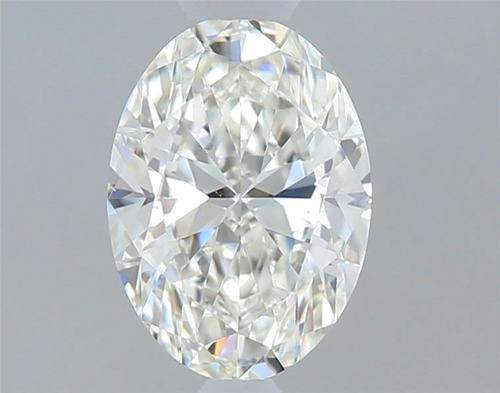 0.5 carat H-VS2 Natūralus Oval Deimantas (1)