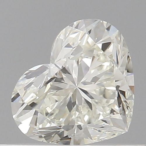 0.5 carat J-VVS1 Natūralus Heart Deimantas (1)