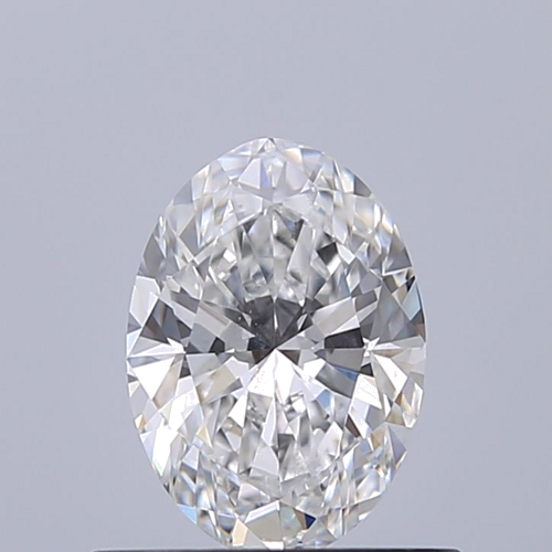0.54 carat E-SI1 Natūralus Oval Deimantas (1)