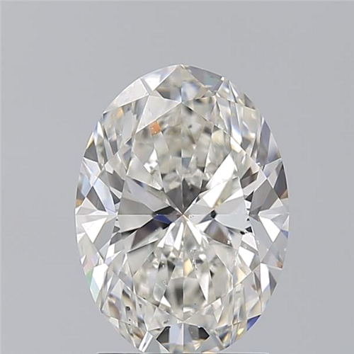 2.2 carat H-SI2 Natūralus Oval Deimantas (1)