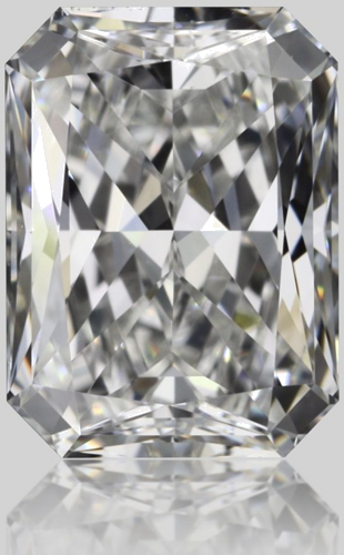 0.71 carat F-VS1 Natūralus Radiant Deimantas (1)
