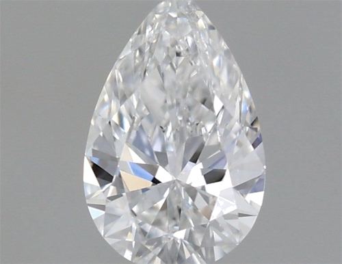 0.3 carat E-VVS2 Natūralus Pear Deimantas (1)