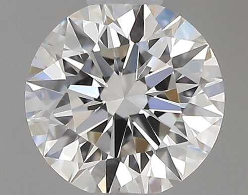 0.37 carat F-VVS1 Excellent cut Natūralus Round Deimantas (1)