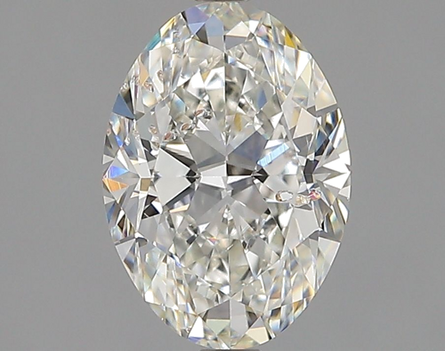 1.54 carat H-SI2 Natūralus Oval Deimantas (1)