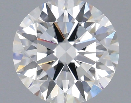 0.54 carat F-VS2 Excellent cut Natūralus Round Deimantas (1)
