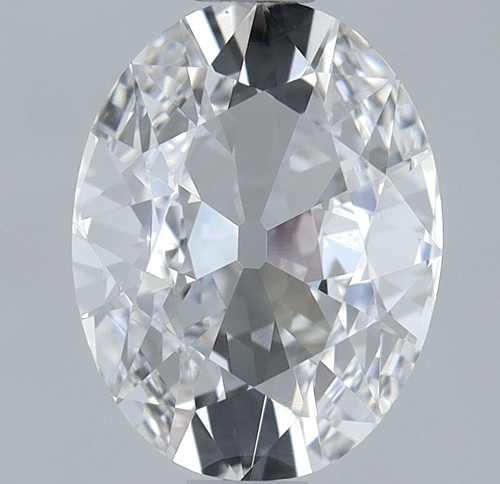 1.0 carat Faint Pink-VVS2 Natūralus Oval Deimantas (1)