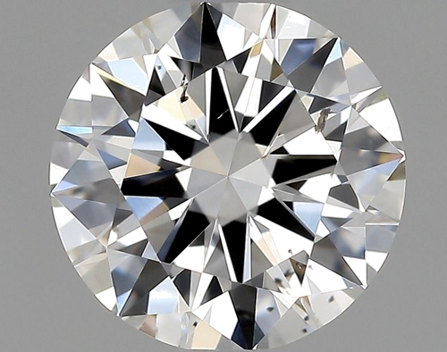 0.6 carat F-SI2 Excellent cut Natūralus Round Deimantas (1)