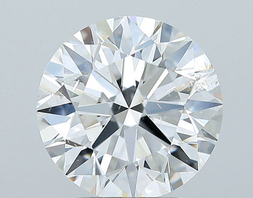 3.0 carat G-SI2 Excellent cut Natūralus Round Deimantas (1)