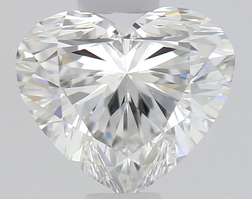 0.6 carat E-VS2 Natūralus Heart Deimantas (1)