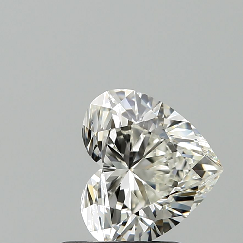 1.01 carat I-VS2 Natūralus Heart Deimantas (1)