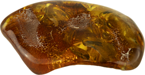 22,15 g Amber Nugget with fly inclusion (5)