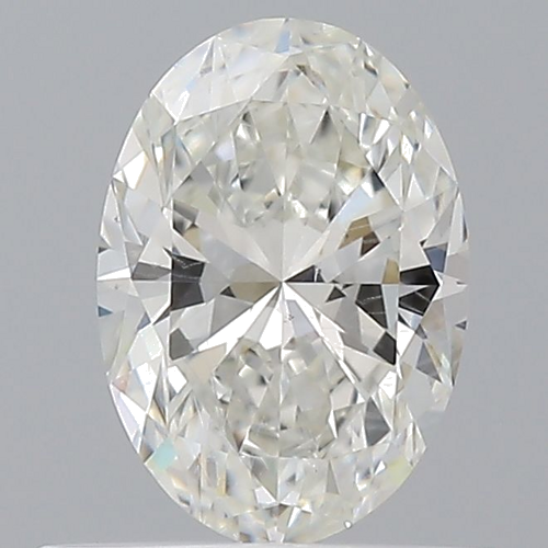 0.53 carat H-SI2 Natūralus Oval Deimantas (1)