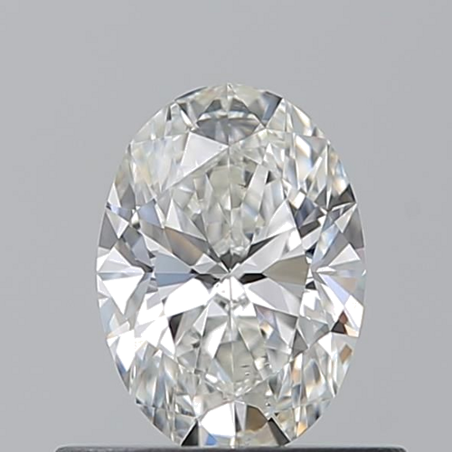 0.52 carat G-VS2 Natūralus Oval Deimantas (1)