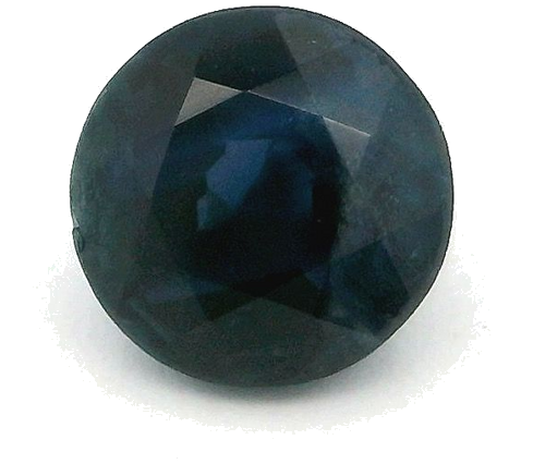 0.67 carat BLUE Round Safyras (1)