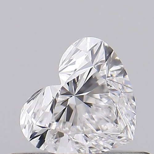 0.31 carat F-VVS1 Natūralus Heart Deimantas (1)