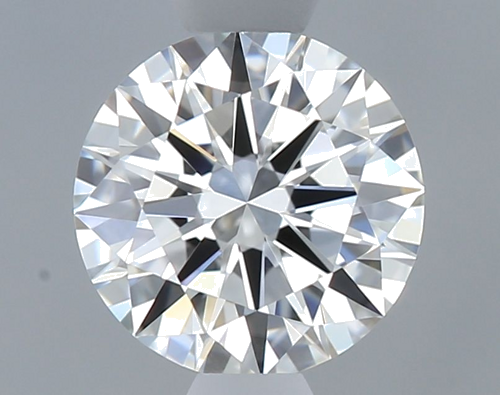 0.5 carat F-VVS1 Excellent cut Natūralus Round Deimantas (1)