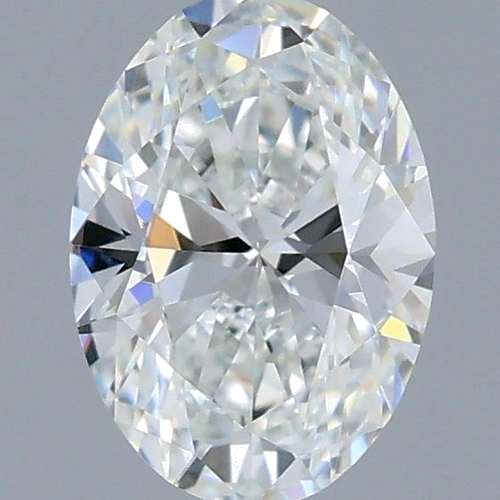 0.6 carat F-VVS1 Natūralus Oval Deimantas (1)