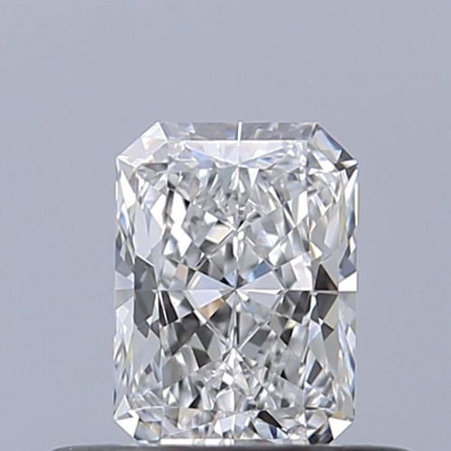 0.35 carat D-VVS1 Natūralus Radiant Deimantas (1)